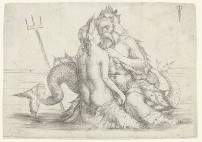 Triton et Néréide en étreinte - Jacopo de