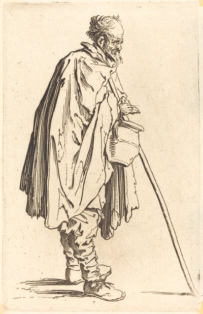 Mendiant avec pot - Jacques Callot