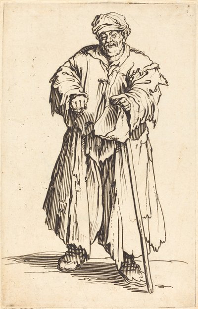 Mendiant Gras avec les Yeux Baissés - Jacques Callot