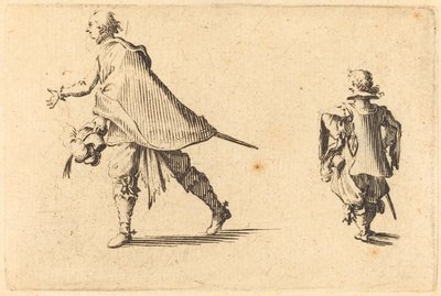 Gentleman et son Page - Jacques Callot