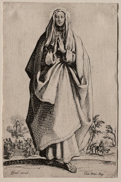 La Sainte Vierge - Jacques Callot