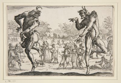 Les deux pantalons - Jacques Callot