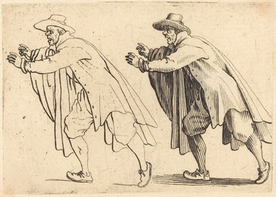 Homme se Déplaçant Brusquement - Jacques Callot