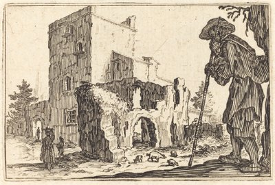 Berger et Ruines - Jacques Callot