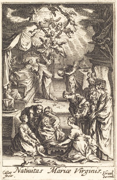 La naissance de la Vierge - Jacques Callot