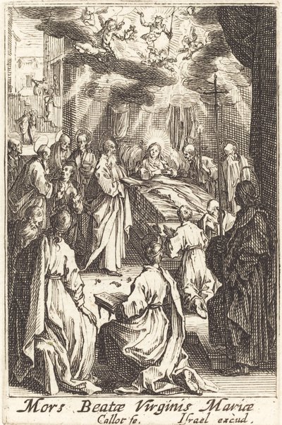 La Mort de la Vierge - Jacques Callot