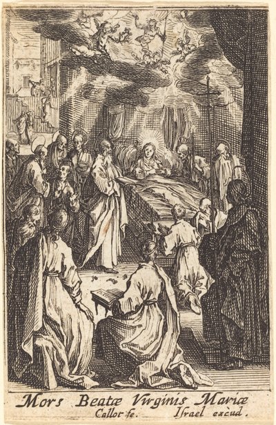 La Mort de la Vierge - Jacques Callot