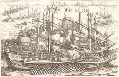 La Première Bataille Navale - Jacques Callot