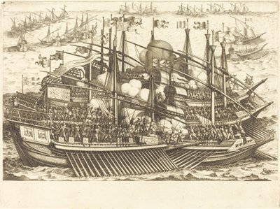 La Première Bataille Navale - Jacques Callot