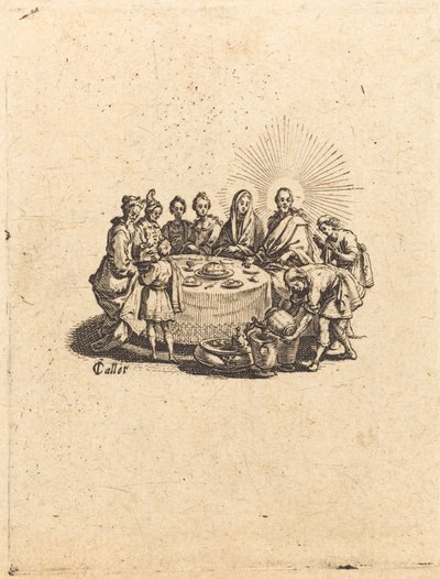 Les Noces de Cana - Jacques Callot