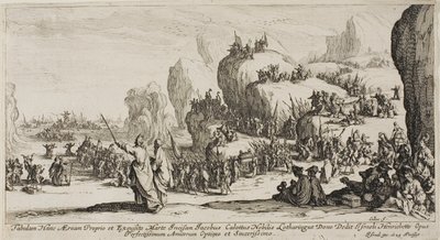 Le Passage de la Mer Rouge - Jacques Callot