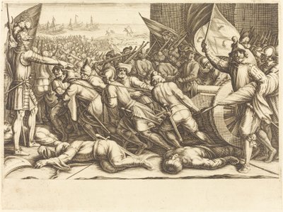 Le réembarquement des Turcs - Jacques Callot