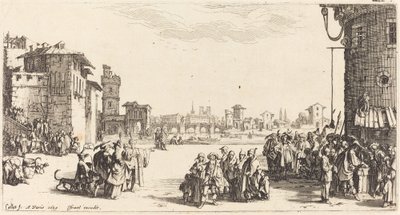 Le Marché aux esclaves - Jacques Callot