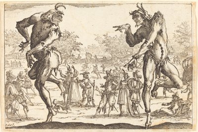 Deux Zanni - Jacques Callot