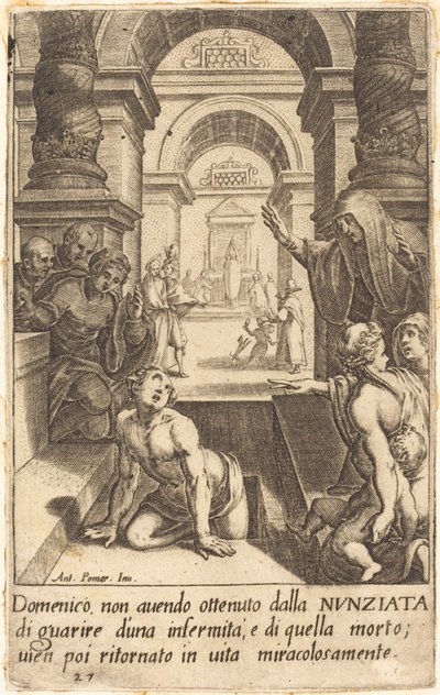 Domenico - Jacques Callot after Antonio Circignani