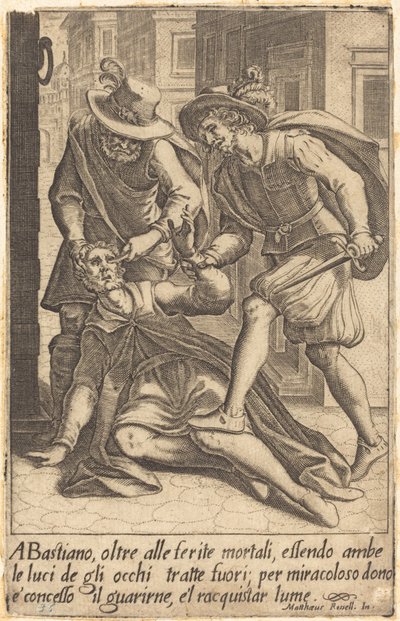 Bastiano - Jacques Callot after Matteo Rosselli