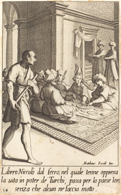 Niccolo - Jacques Callot after Matteo Rosselli