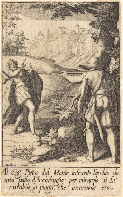 Pietro dal Monte - Jacques Callot after Matteo Rosselli