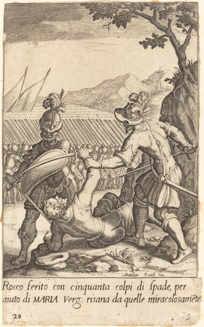 Rocco - Jacques Callot after Matteo Rosselli