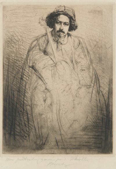 J. Becquet, sculpteur, 1859 - James Abbott McNeill Whistler