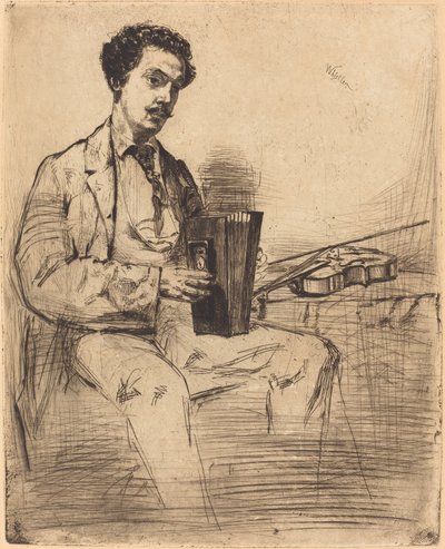 Ross Winans, 1861 - James Abbott McNeill Whistler