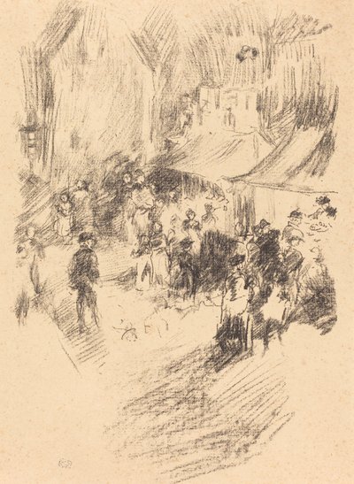 La Foire, 1895-1896 - James Abbott McNeill Whistler