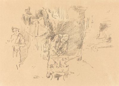 La forge ensoleillée, 1895 - James Abbott McNeill Whistler