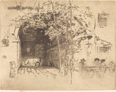 Le Traghetto, No.II, 1879-1880 - James Abbott McNeill Whistler