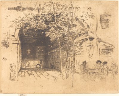 Le Traghetto, No. II, 1880 - James Abbott McNeill Whistler