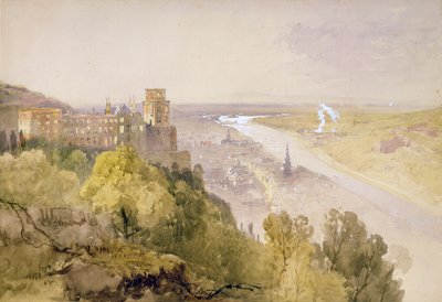 Vue de Heidelberg - James Baker Pyne