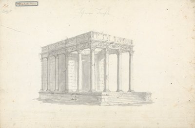 Pl. VIII Temple de Jupiter à Tebessa - James Bruce