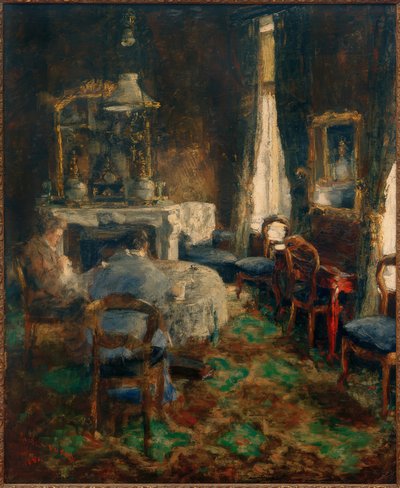 Le Salon bourgeois - James Sidney Ensor