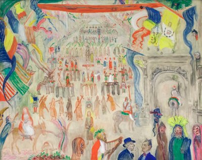 La Procession des Pénitents, Veurne - James Ensor