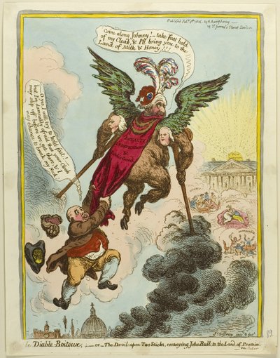 Le Diable-Boiteux - James Gillray