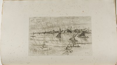 Battersea Reach - James Abbott McNeill Whistler