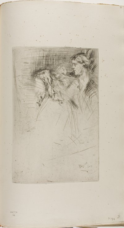 Brossage des cheveux - James Abbott McNeill Whistler