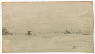 Gris et argent – Liverpool - James Abbott McNeill Whistler