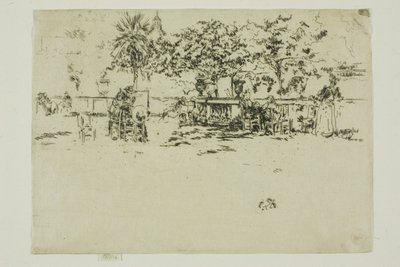 Petite Terrasse, Jardins du Luxembourg - James Abbott McNeill Whistler