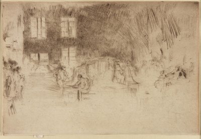 Four à verre de Murano - James Abbott McNeill Whistler