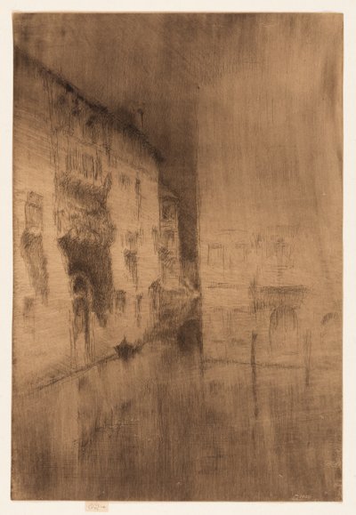 Nocturne : Palais - James Abbott McNeill Whistler