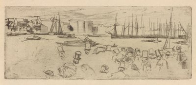 Passagers à un Sou, Limehouse - James Abbott McNeill Whistler