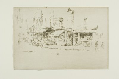 Rochester Row, Westminster - James Abbott McNeill Whistler