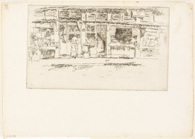 Rue de la Rochefoucault - James Abbott McNeill Whistler