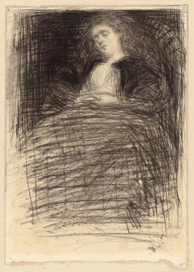 Femme endormie - James Abbott McNeill Whistler