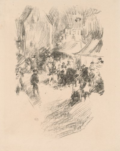 La foire - James Abbott McNeill Whistler