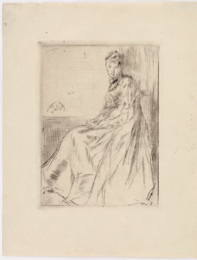 La Lettre (Maud, assise) - James Abbott McNeill Whistler