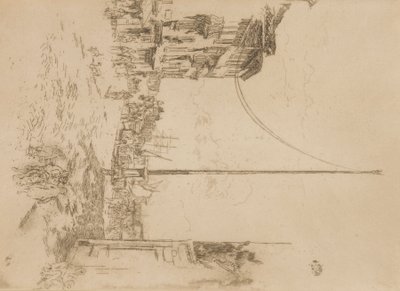 Le Petit Mât - James Abbott McNeill Whistler