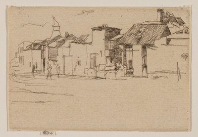 La Vieille Brasserie du Cygne, Chelsea - James Abbott McNeill Whistler