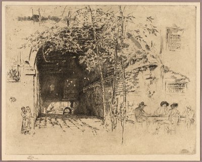 Le Traghetto, No. 2 - James Abbott McNeill Whistler