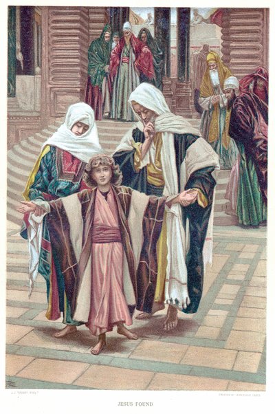 Jésus trouvé, vers 1897 - James Tissot